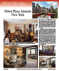 Best Suites - Hôtel Plaza Athénée New York